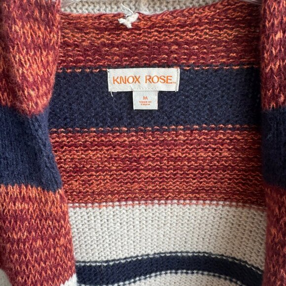 Knox Rose Multicolor Striped Cardigan - Picture 3 of 6